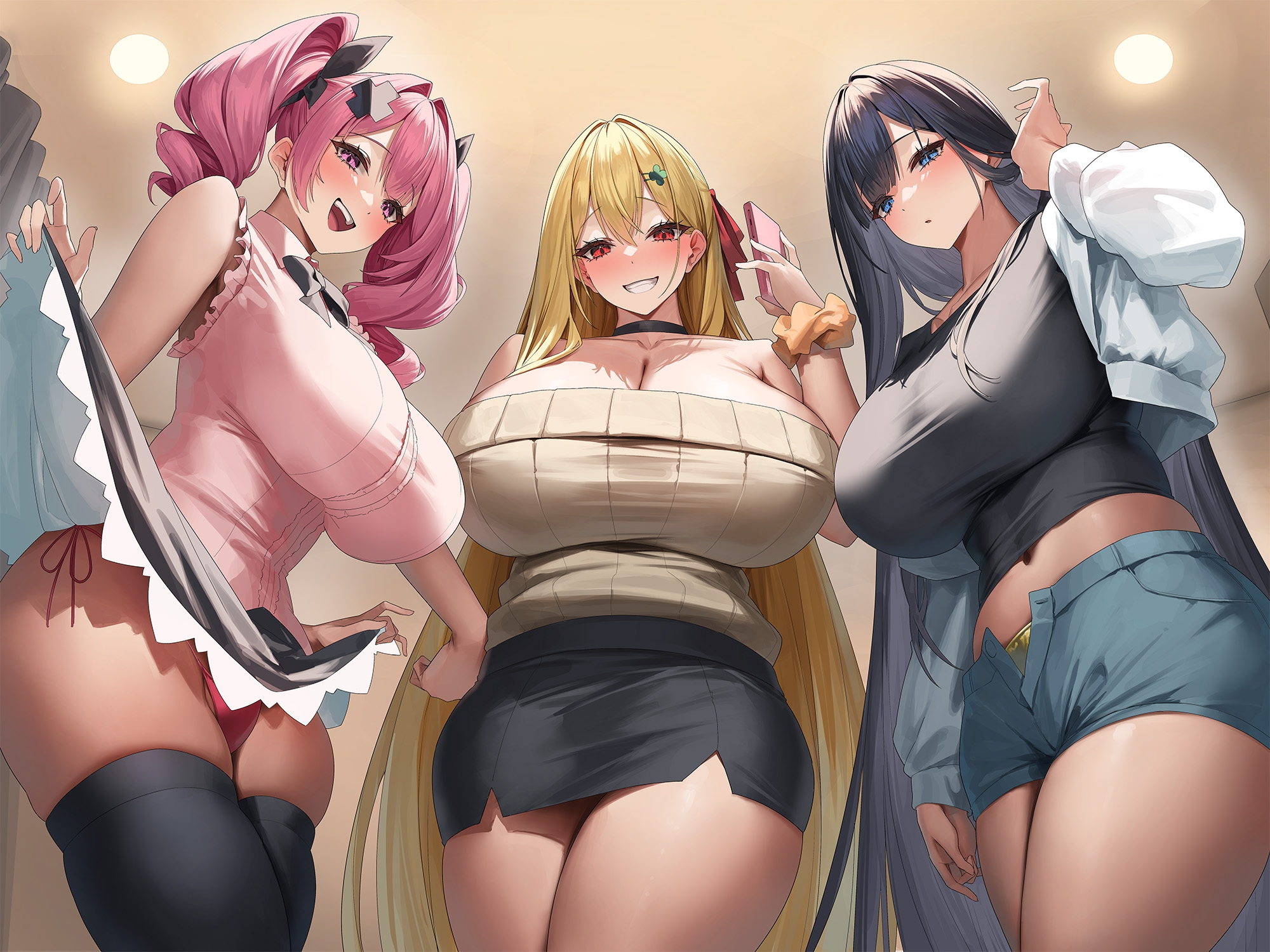 【サークル立ち上げ記念28日間10%0FF!!/大ボリューム約3時間半‼】デリヘルでやって来たのは元同級生の一軍ギャル×3⁉ 画像7