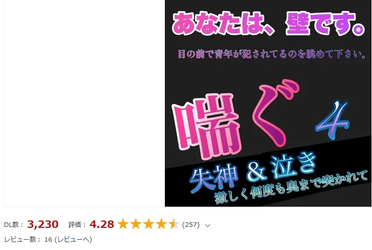 3th Anniversary 始めて僕のボイスを聞く貴方へ捧ぐ『喘ぎ』13本！！約278分 ≪男性受け！中出し！無理矢理！連続イキ！アナル責め！複数プレイ！失神&泣き！≫ 画像2