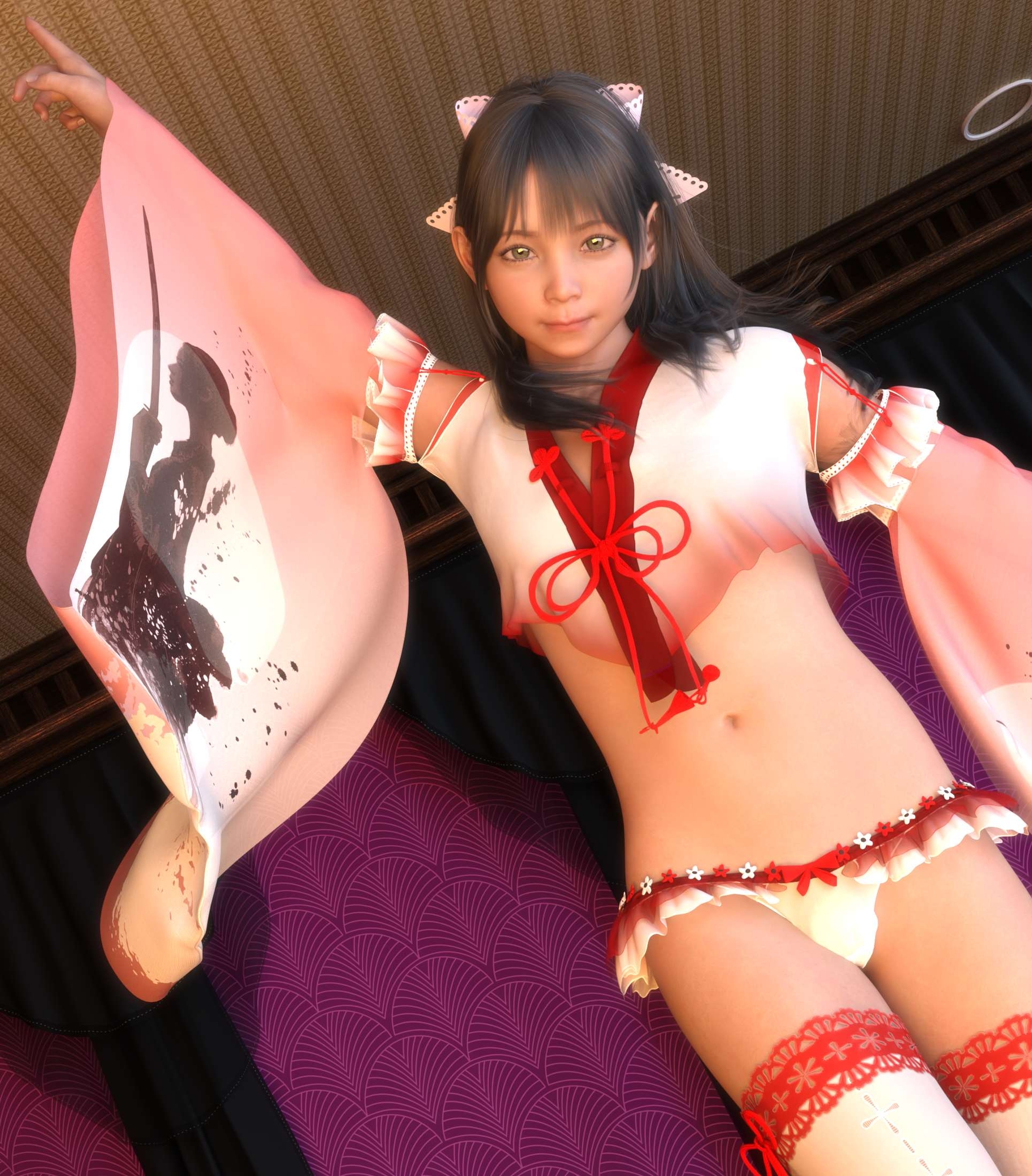 3DCG 男の娘 コスプレ写真集 Vol.1 画像1