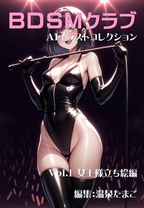 BDSMクラブ美少女AIイラストコレクション1 女王様立ち絵編 [onsen-tamago]