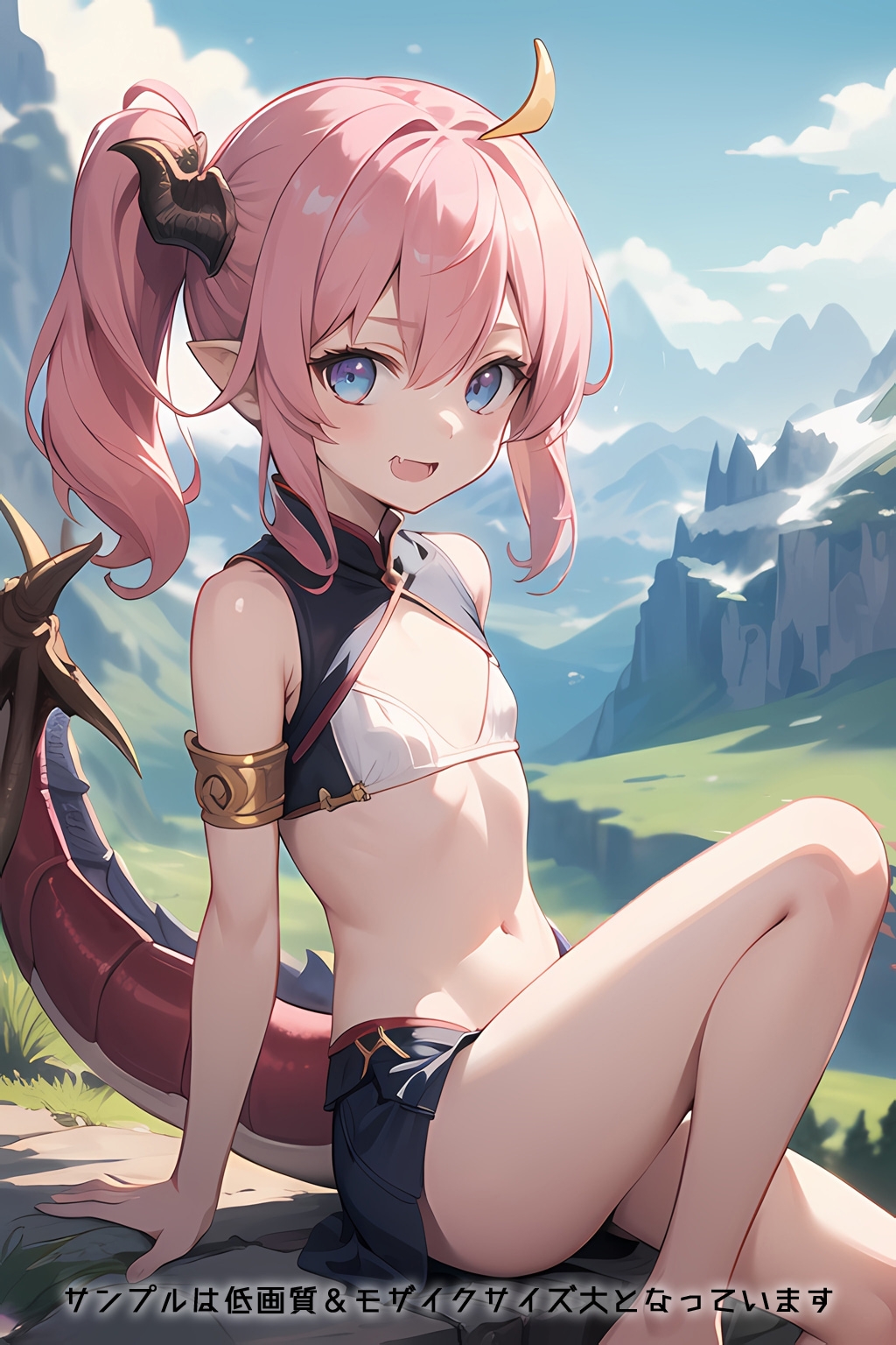 半裸繚乱 ドラゴン娘編_10