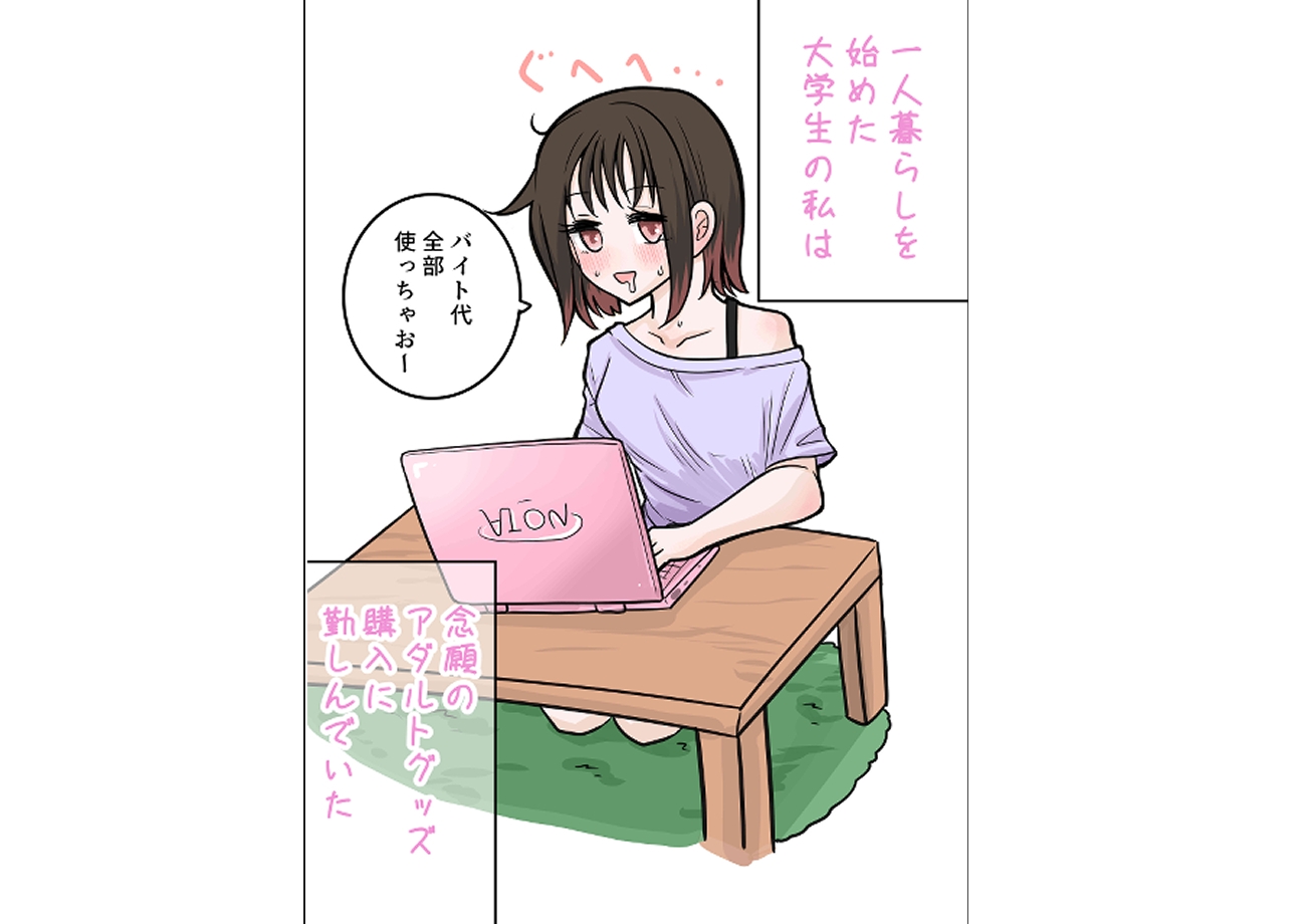 【R18ギャグ】えっちな通販で爆買いしてみた♡♡ 画像2