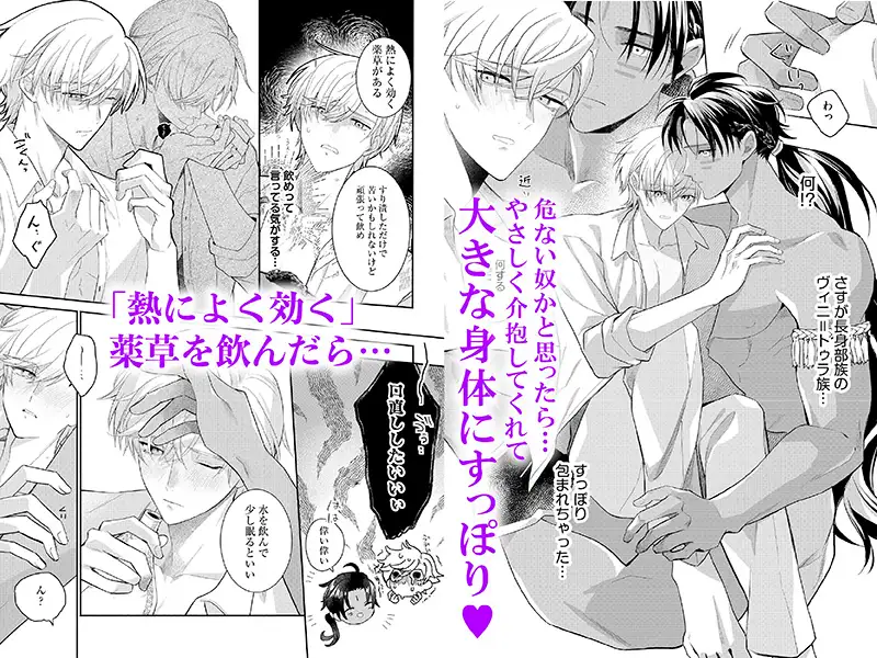 長身部族と遭難学者〜とろけるセックス異文化交流〜のサンプル画像2