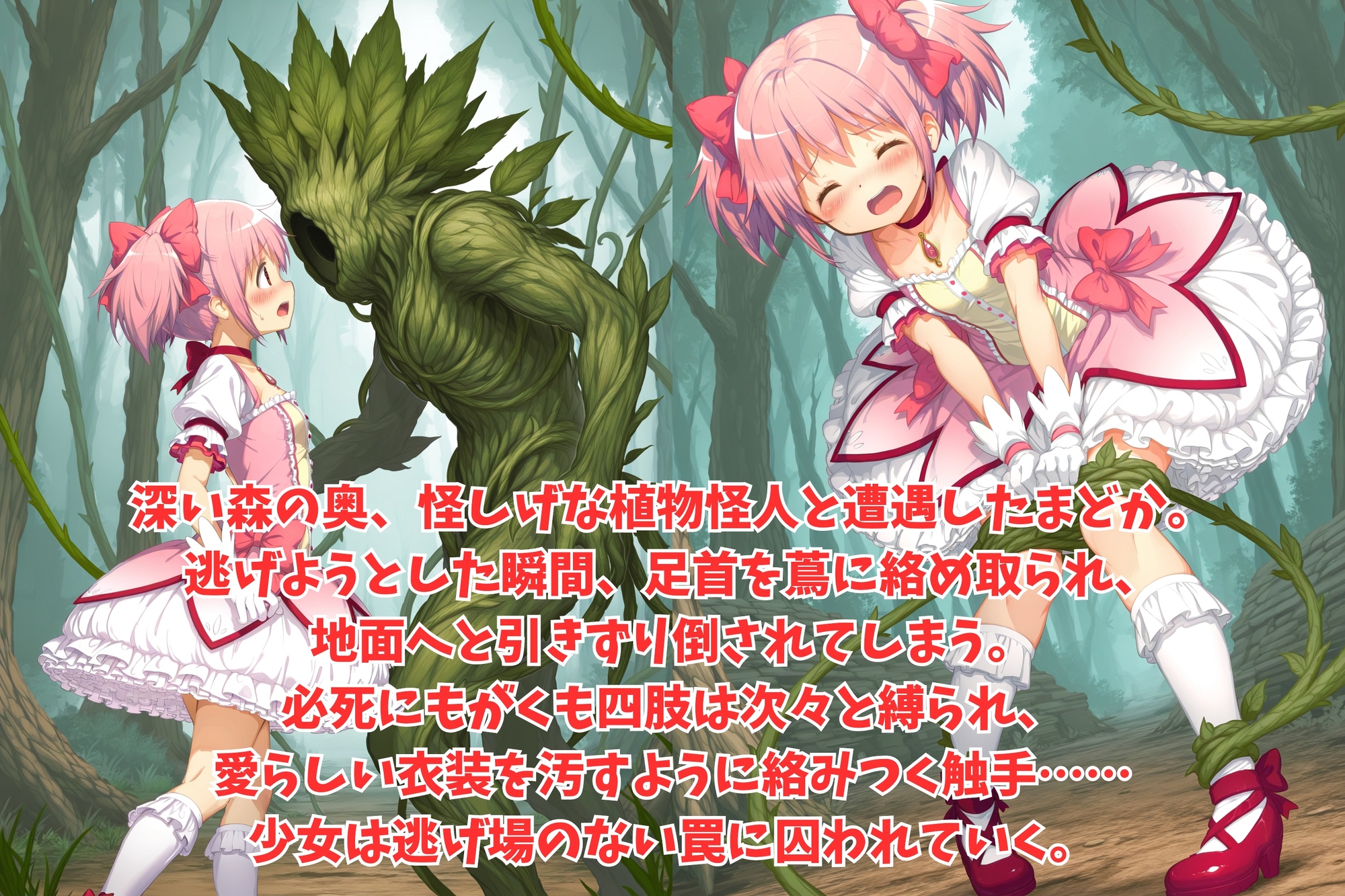 淫獄の園 ―絡みつく触手と路地裏の獣欲― 画像1