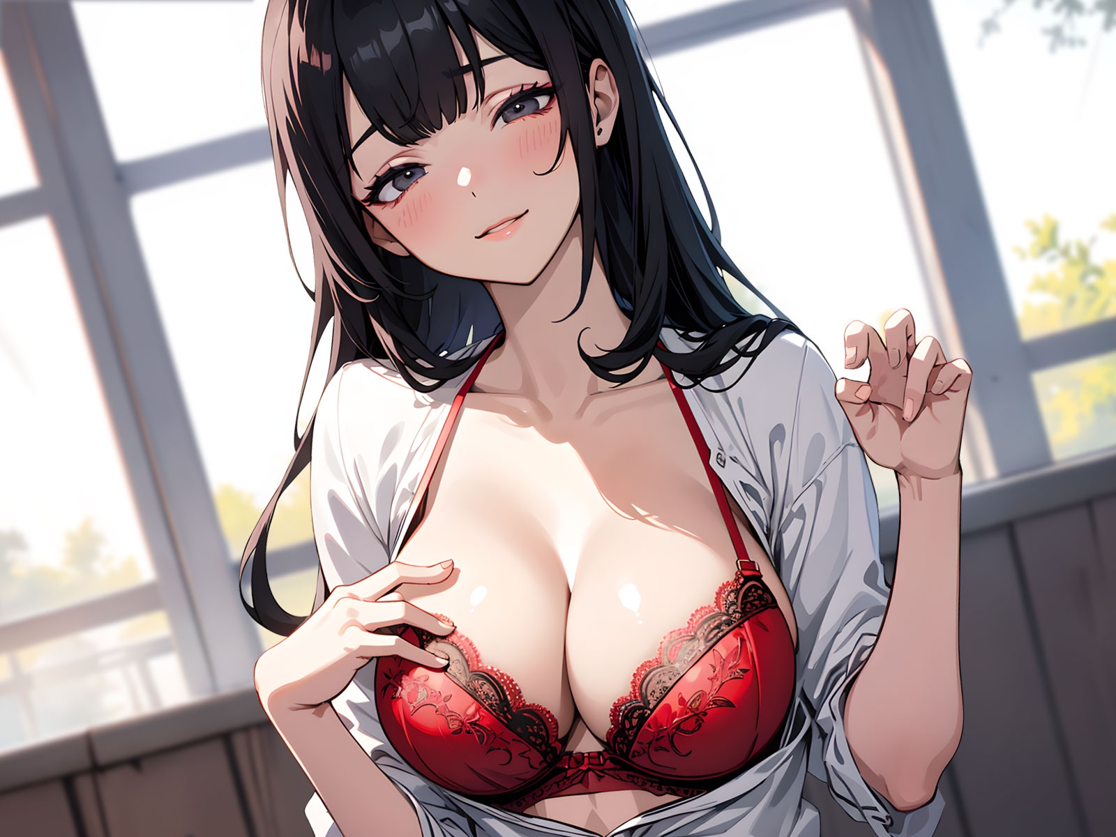 変人オカ研美少女に観察されながら…絶頂反応記録される実験台セックス 画像3