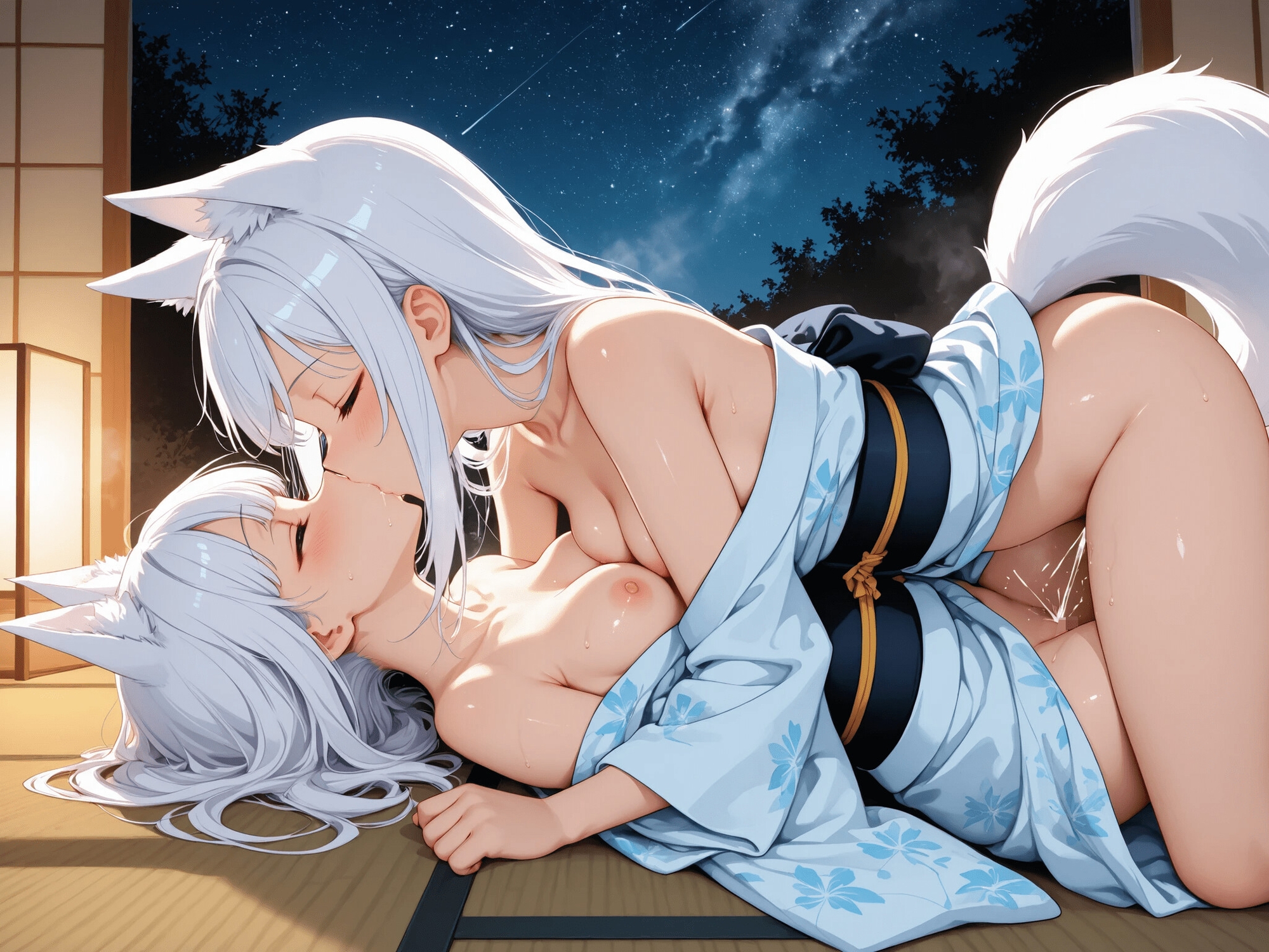 狐っ娘と着たままえっち！ 狐に色んな意味で「つつまれた」あの日 画像10