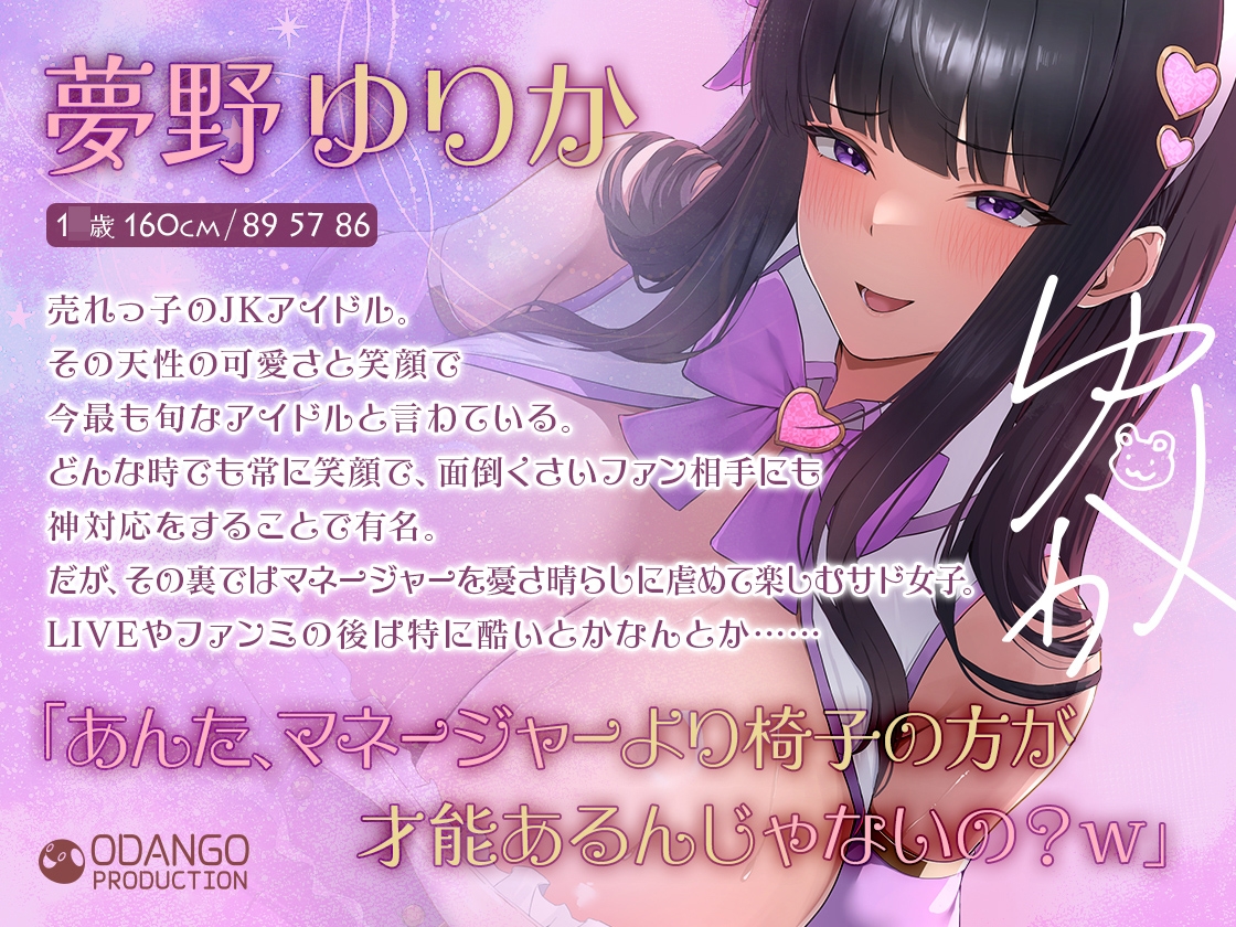 【⚠️2時間22分⚠️マゾ虐めフルコース】アイドル様と、Mな僕。～ストレス発散はマネージャーの身体で～ 画像2