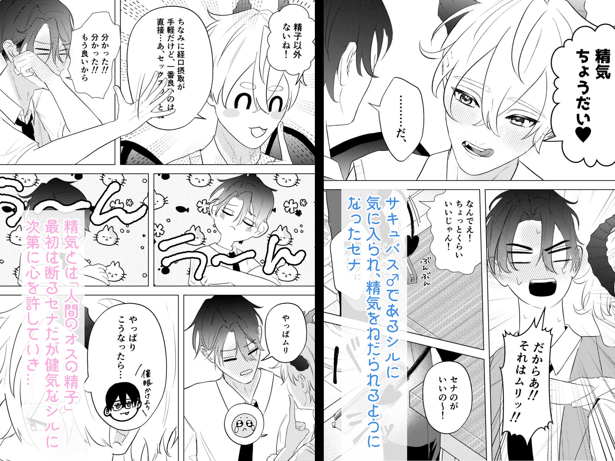 サキュバスな僕〜世話焼きバリタチDK×ピュア健気サキュバス♂のすれちがいラブ〜 画像1