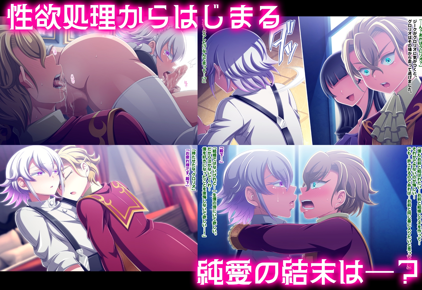 絶倫王子と無表情従者の性処理から始まる純愛 画像4