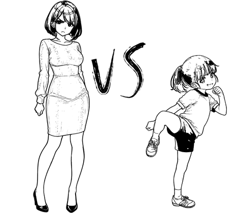 生意気なガキ！！お姉さんのパンプスに蹴られ悶絶！！