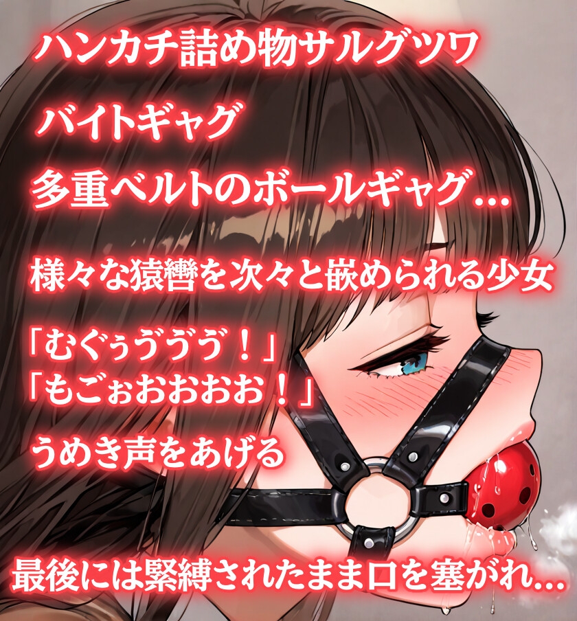 いろんな猿轡を嵌められて～猿轡研究部～ 画像1