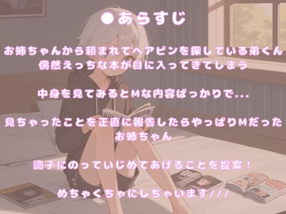 【ショタ実演】お姉ちゃんのお部屋でMな本を見つけちゃった 画像1
