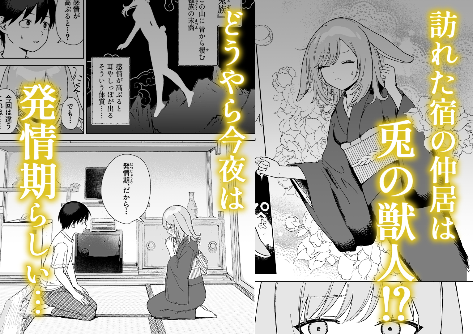 発情うさぎは満月の夜に交尾する 画像1