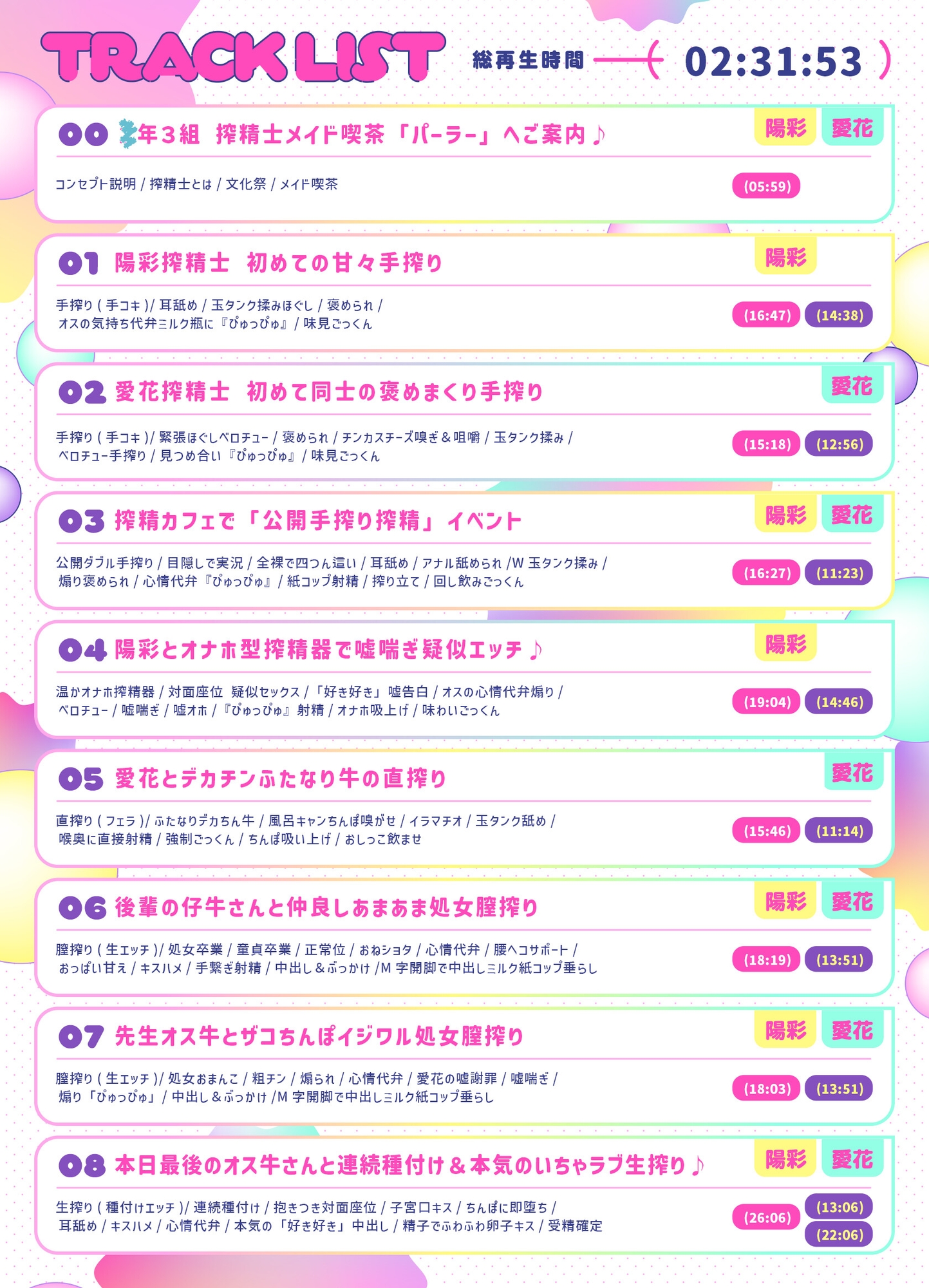 【文化祭限定】●年3組 搾精士メイド喫茶「パーラー」へ、ようこそ!! ～オス牛専用JKミルキング体験&女の子用搾りたてオスミルクお給仕Service♪～ 画像5