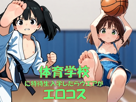 体育学校に特待生で入学したらウエアがエロコスだった！！