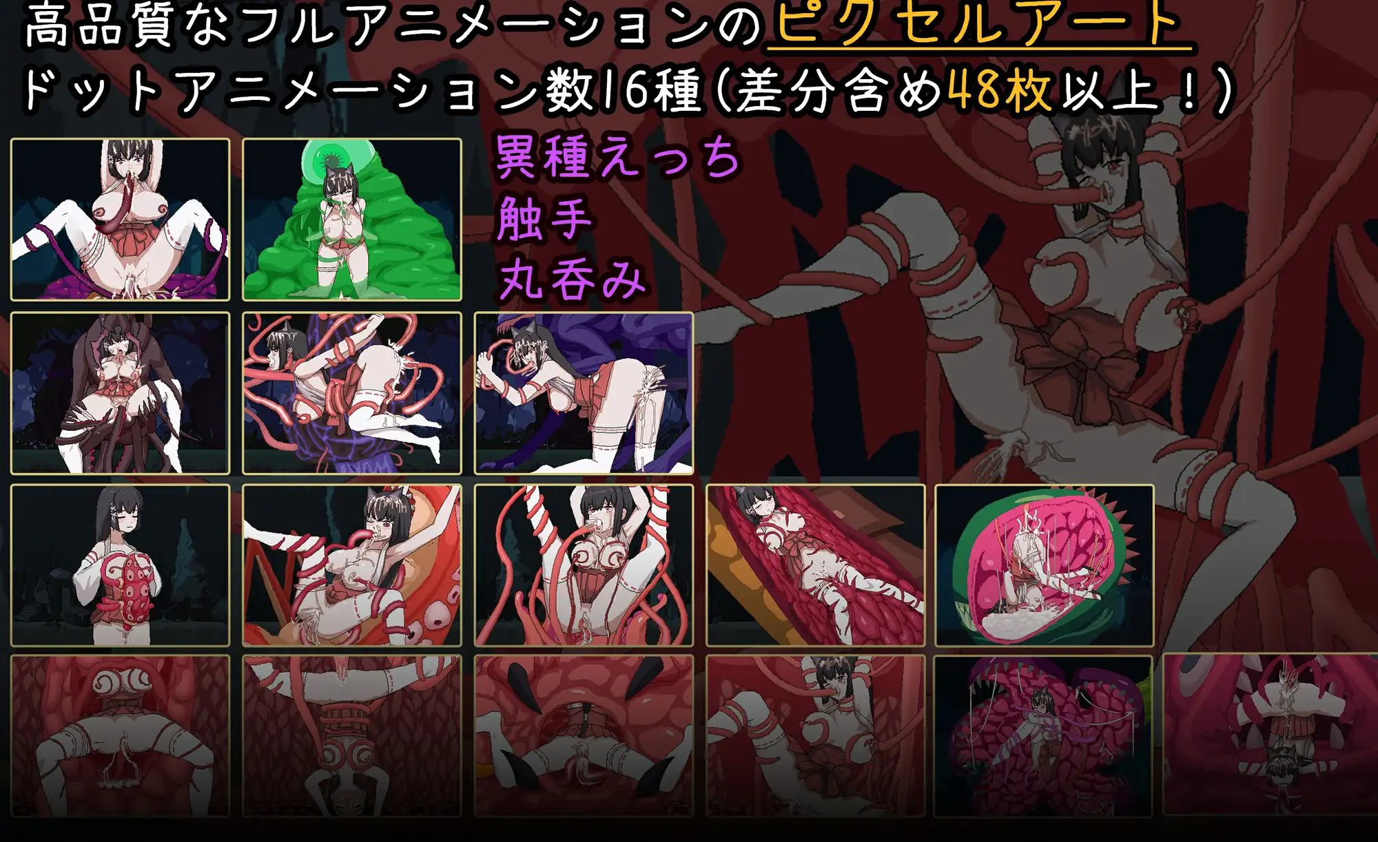 [ACT/PC/官忠] 退磨巫钕-異種银獄 官方忠闻版 [FM/50M/百度微云]