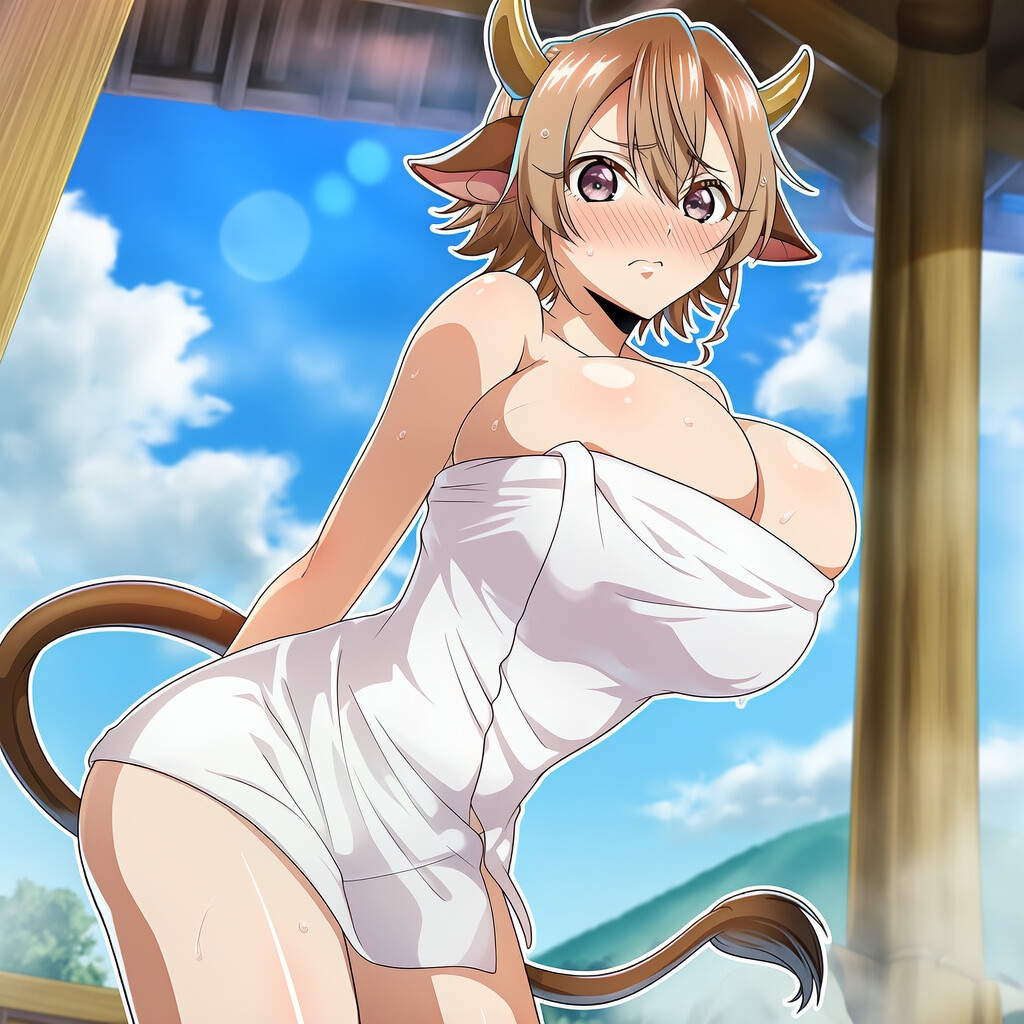 頭を撫でるとどんどん成長するミノタウロスに懐かれる_出会い編_6