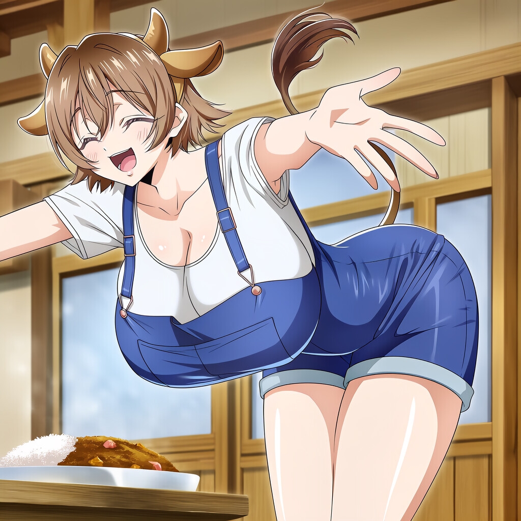 頭を撫でるとどんどん成長するミノタウロスに懐かれる_出会い編_8