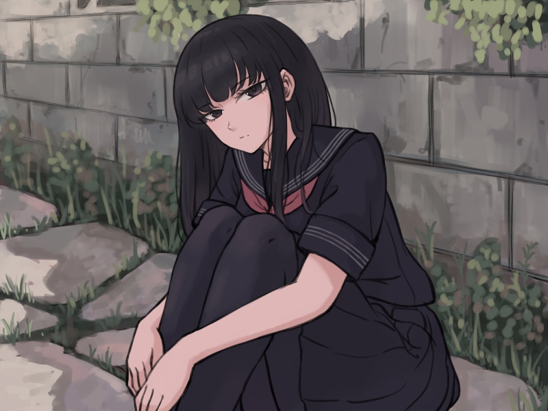 家までの通り道に家出娘が居たので飼うことにした。 画像1
