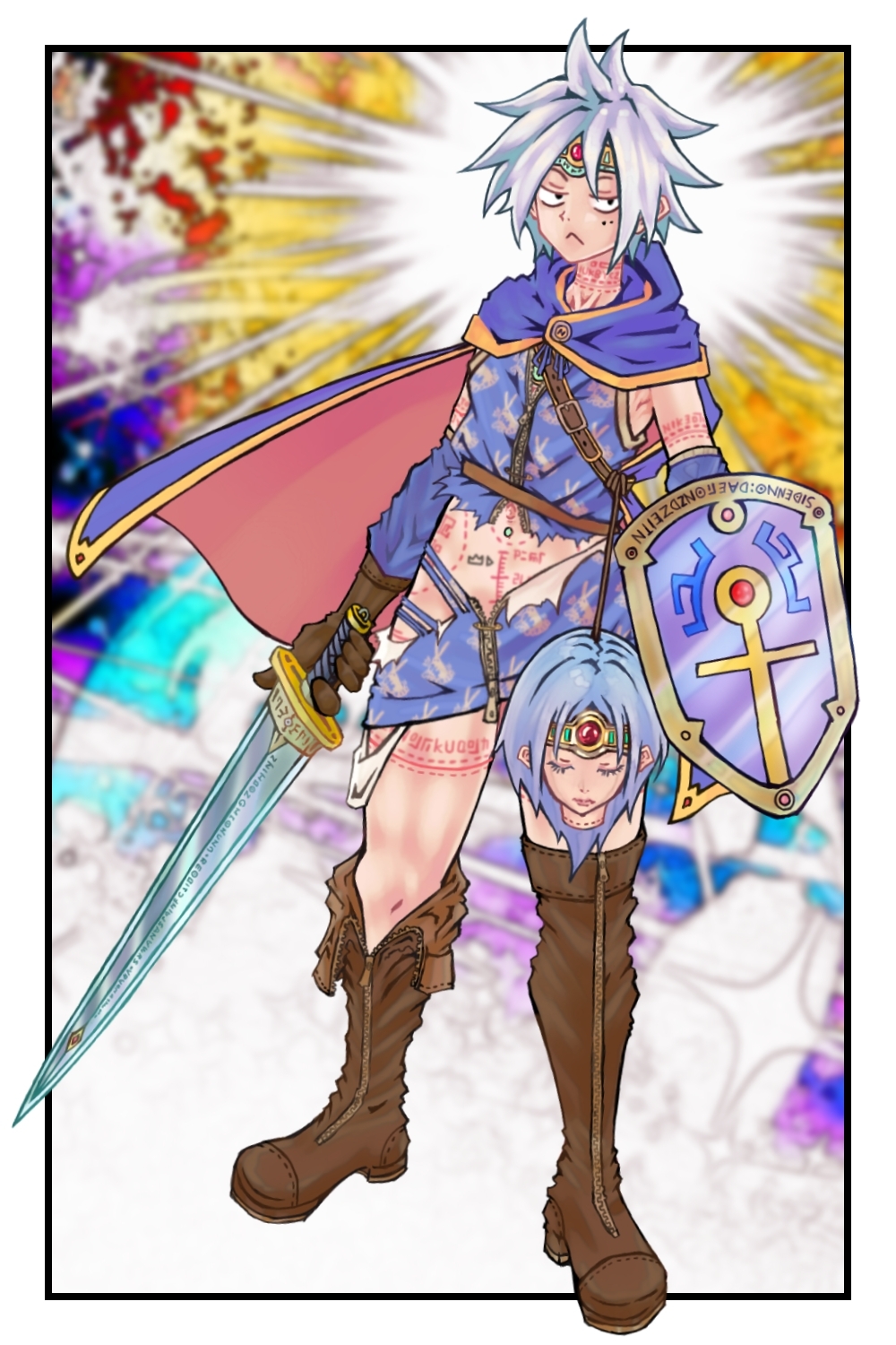 【着衣版】新約の勇者プロテスタ イラスト集 画像2