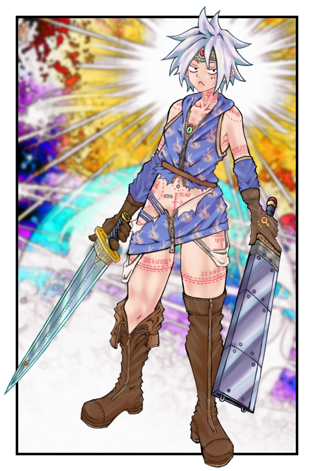 【着衣版】新約の勇者プロテスタ イラスト集 画像3