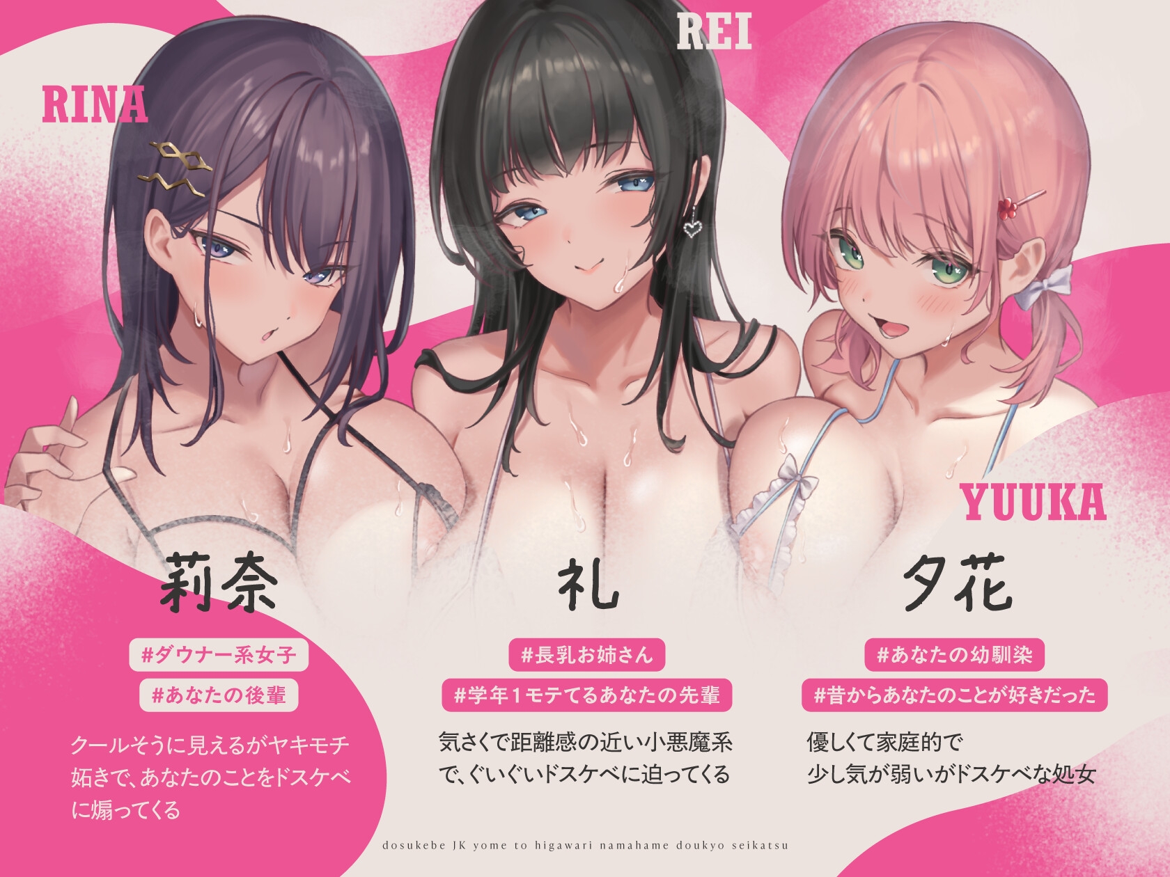 JK嫁ハーレム~ドスケベJK嫁と日替わり生ハメ同居性活~【10日間限定ドスケベイラスト特典付き❗2025年11月7日23:59まで】 画像1