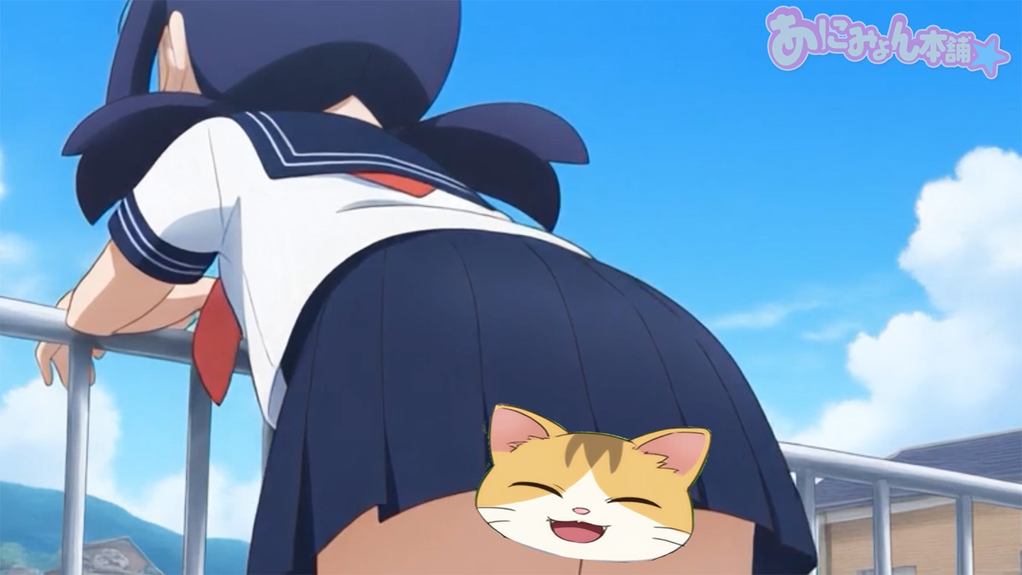 【フルボイスアニメ】サッカー応援中にえっちな風でパンチラしちゃってる女の子たちΣ('◉⌓◉’) 画像6