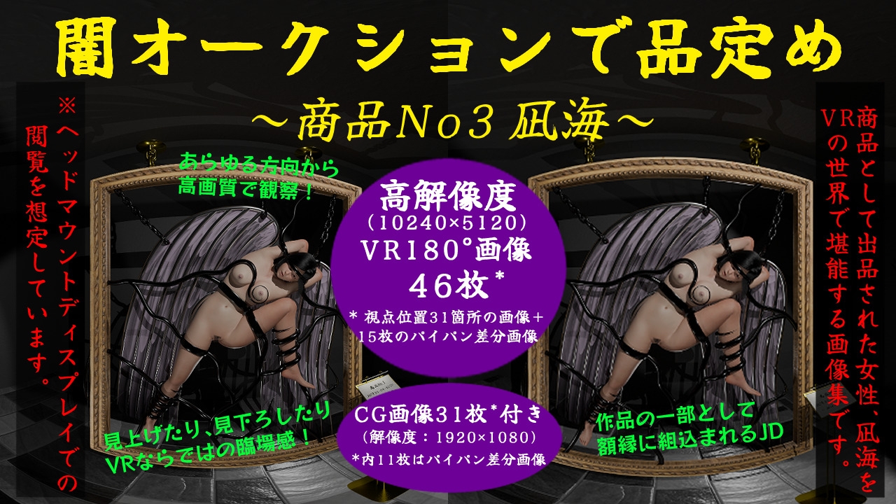 闇オークションで品定め〜商品No3 凪海〜 画像1