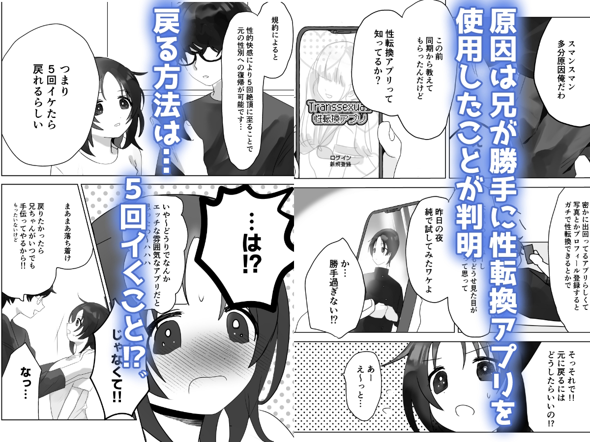 TSした弟が元に戻るには 画像2