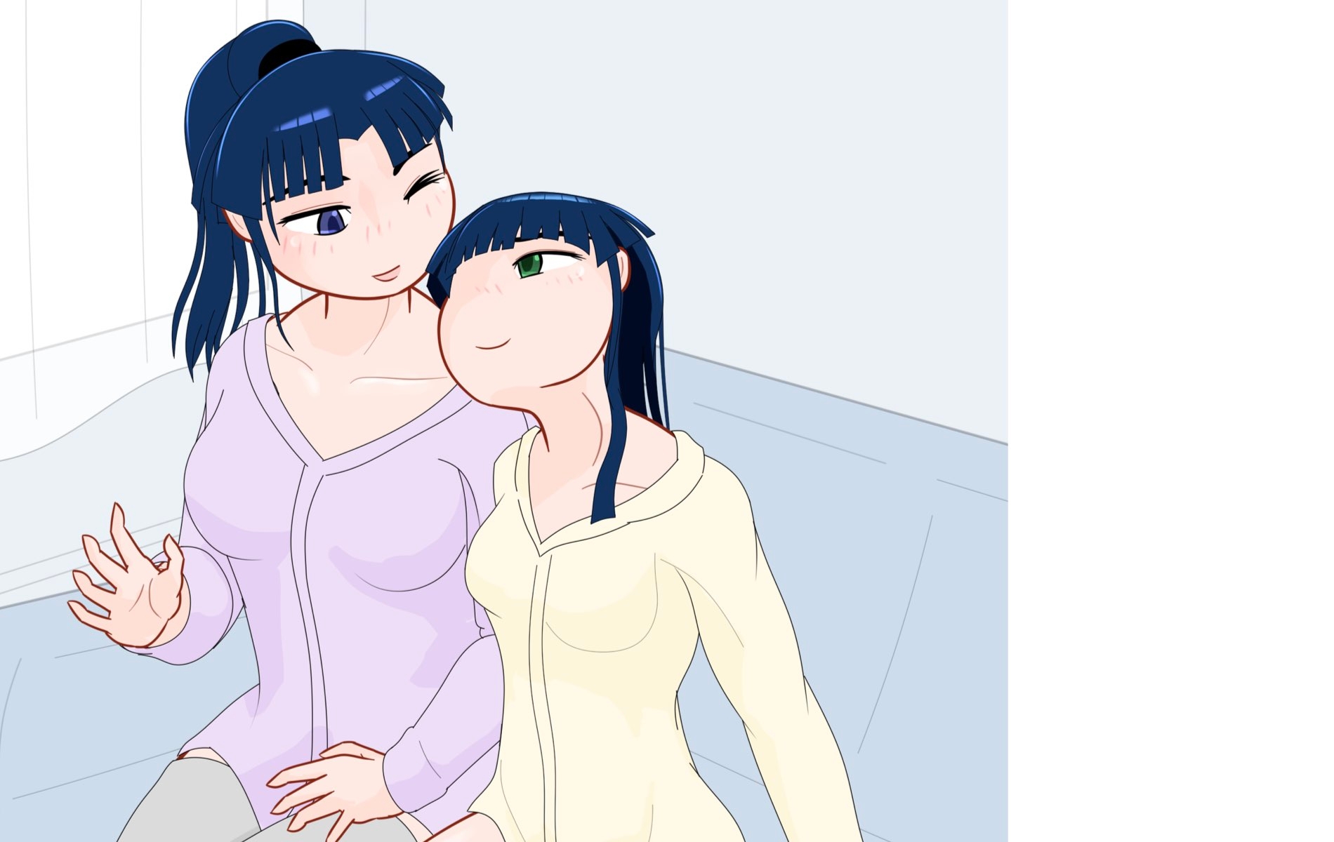 純愛双姦母娘 画像2
