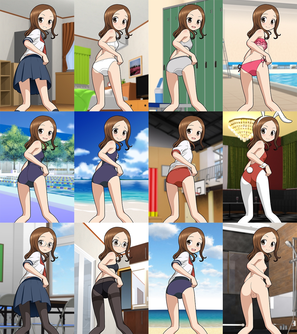牡丹桜 画像の元 -調戯上手隣席女子校生編- 画像1