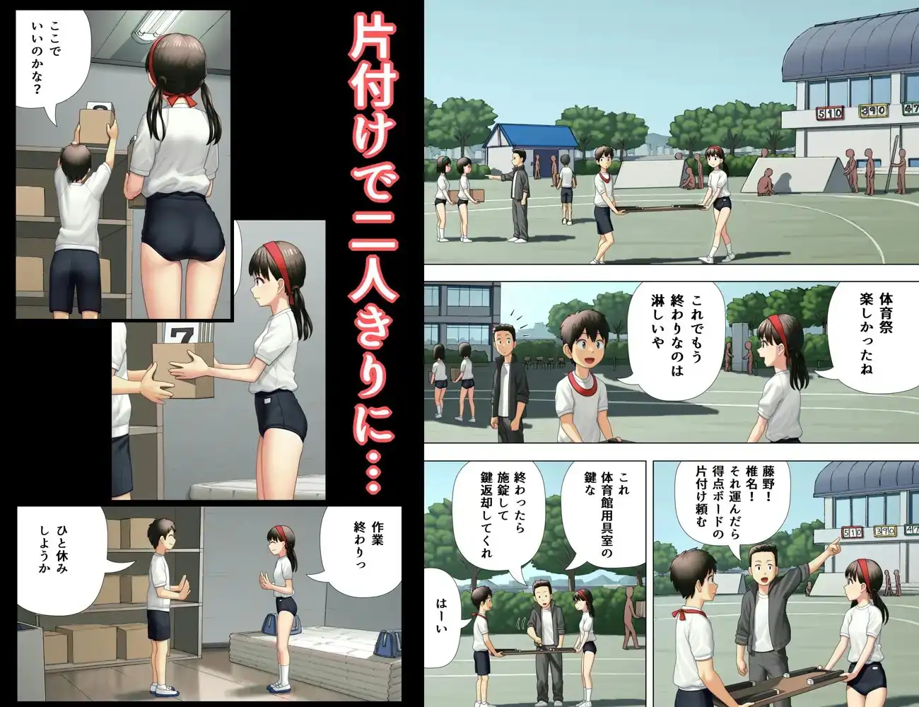 内緒の運動会 サンプル画像 2