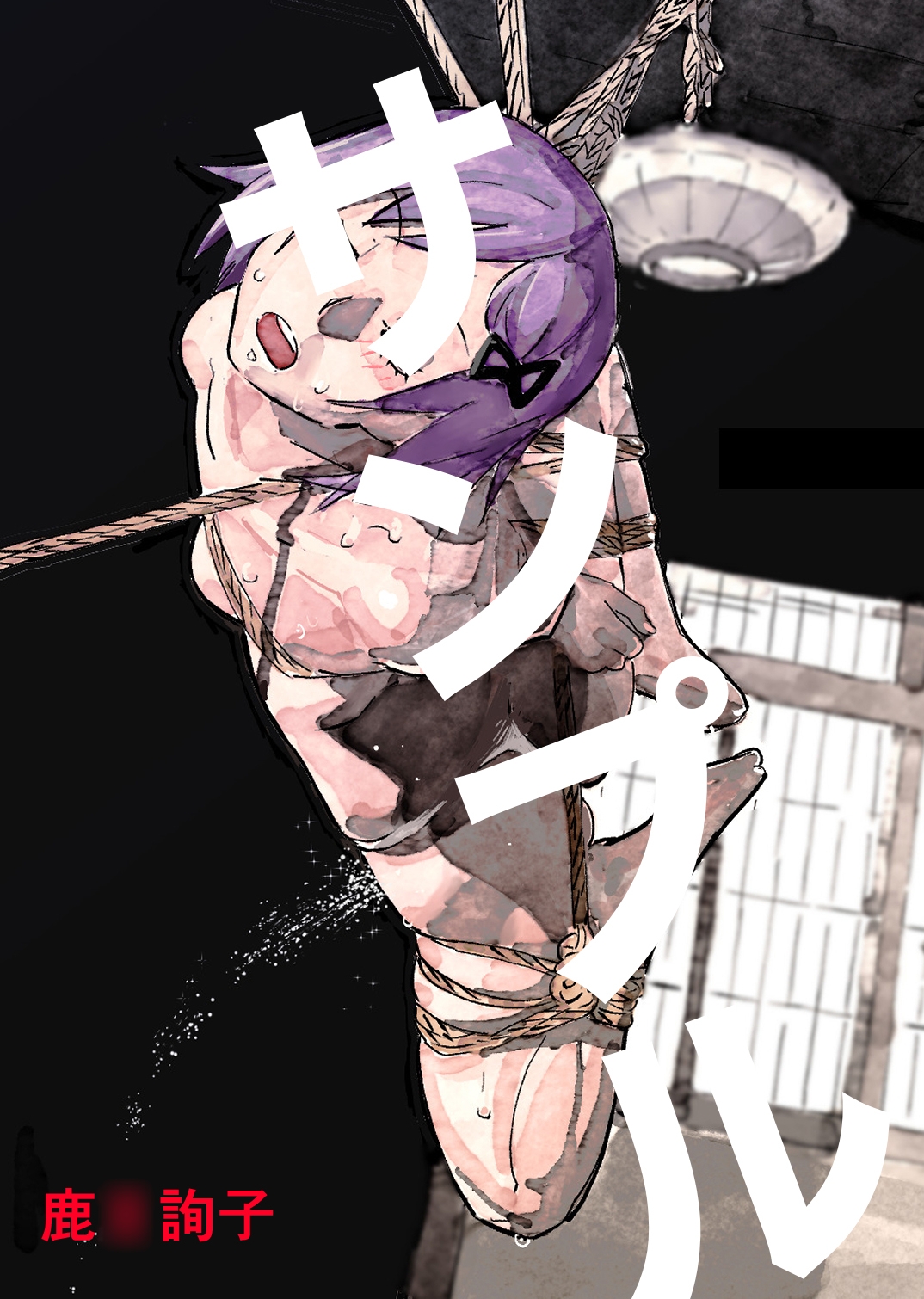 イラスト「まどマギSM緊縛」 漫画「外伝 暁◯ほむら」 画像3