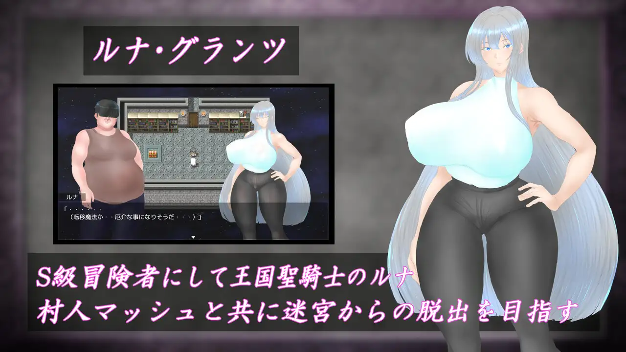 白銀の聖騎士ルナ・グランツ [RJ01477895] [yamadaitiro-nomise]