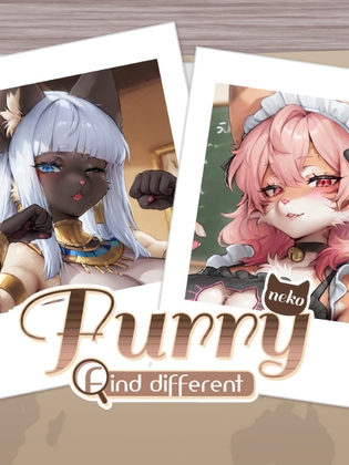 Furry neko –間違い捜し/Furry Cat–Find different/獸耳娘來找碴