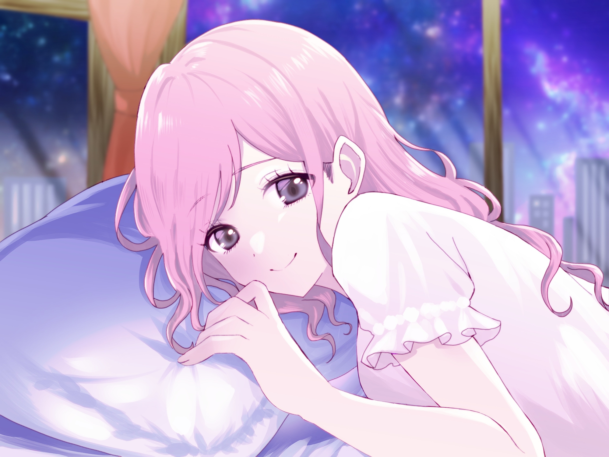 【睡眠導入サポートASMR】大切な君へ✨優しく耳元でささやいて安眠サポート✨寂しい時も疲れている時も悲しい時も✨私の腕の中で眠ってね✨ 画像1