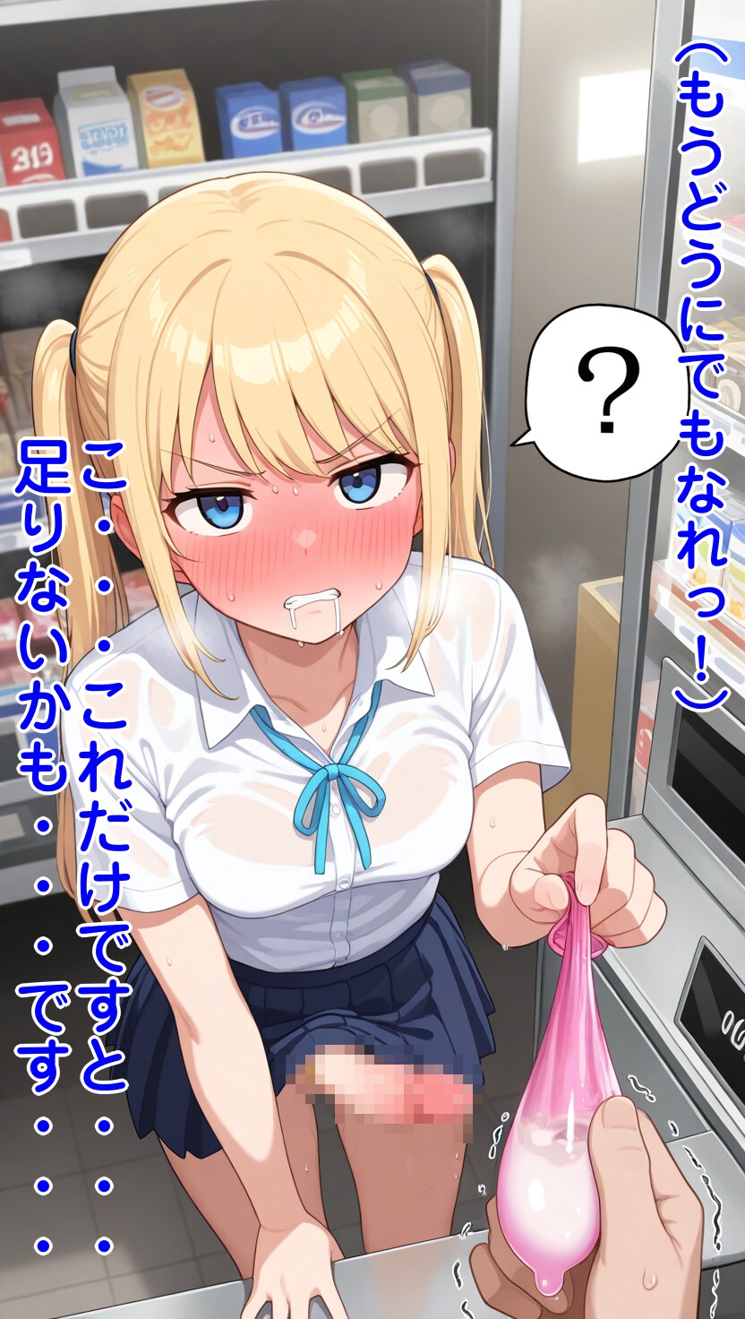常識改変・精液でお支払いするコンビニ 画像9