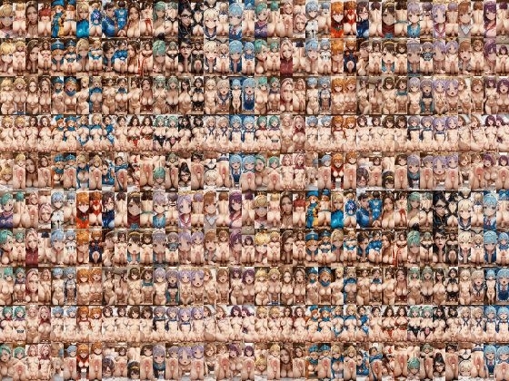 【100キャラ×10シーン1000ページ】アニゲマンガのあの子とエッチ！総集編