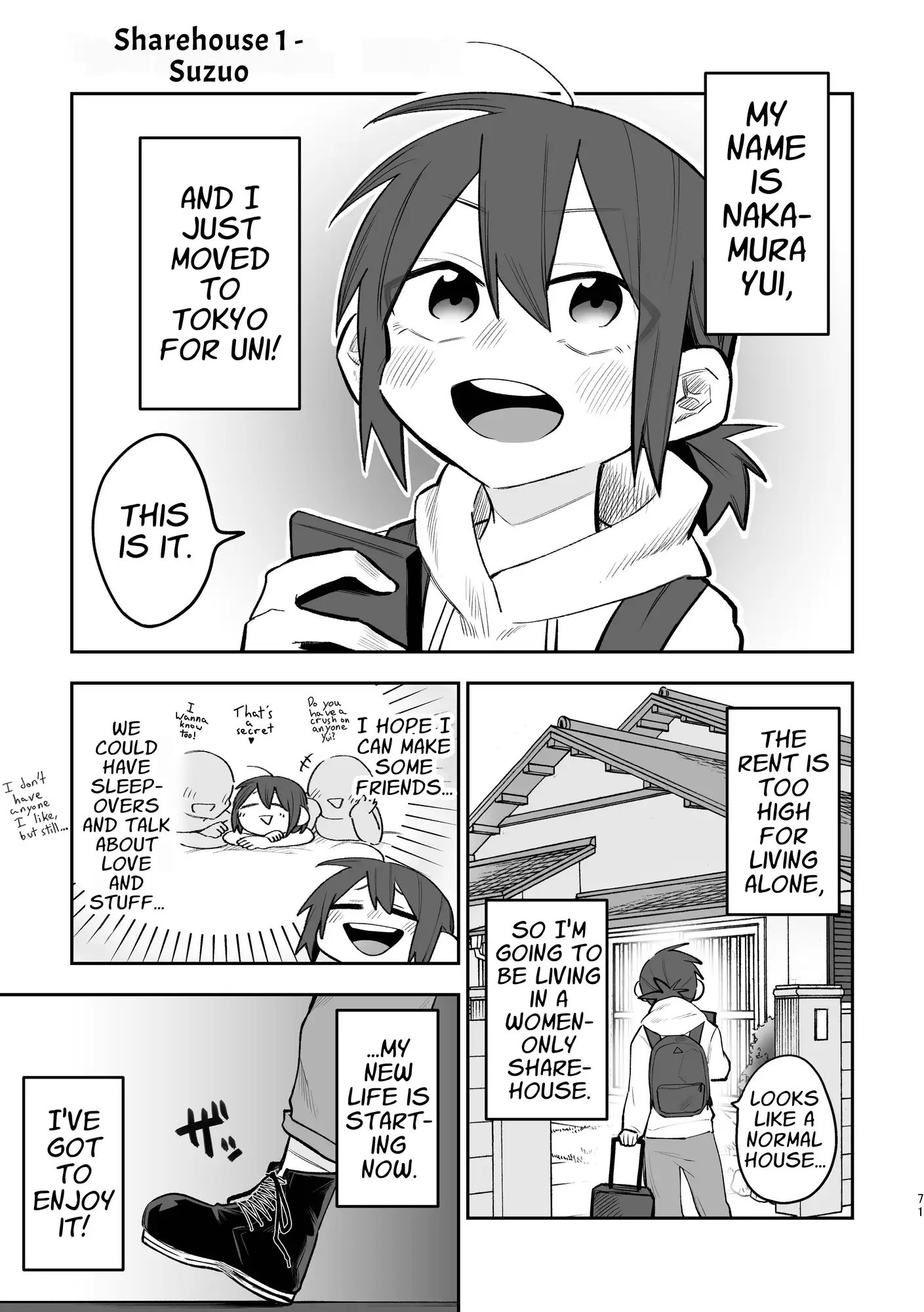 [ENG Ver.] Sharehouse ~Threesome Yuri Sex~1