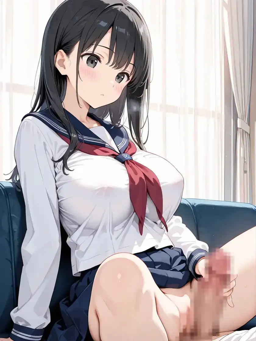 無表情な女子校生とセックス〜爆乳女子の身体を次々に貪る〜 サンプル画像 5