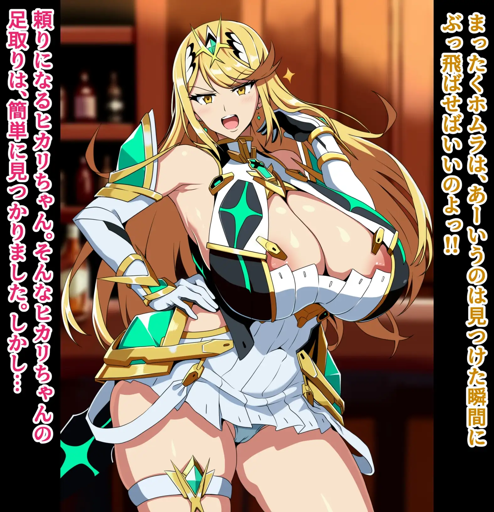 天の聖杯ホムラとヒカリの痴態1 [イタリ屋×黒墨夜行書] | DLsite 同人 - R18