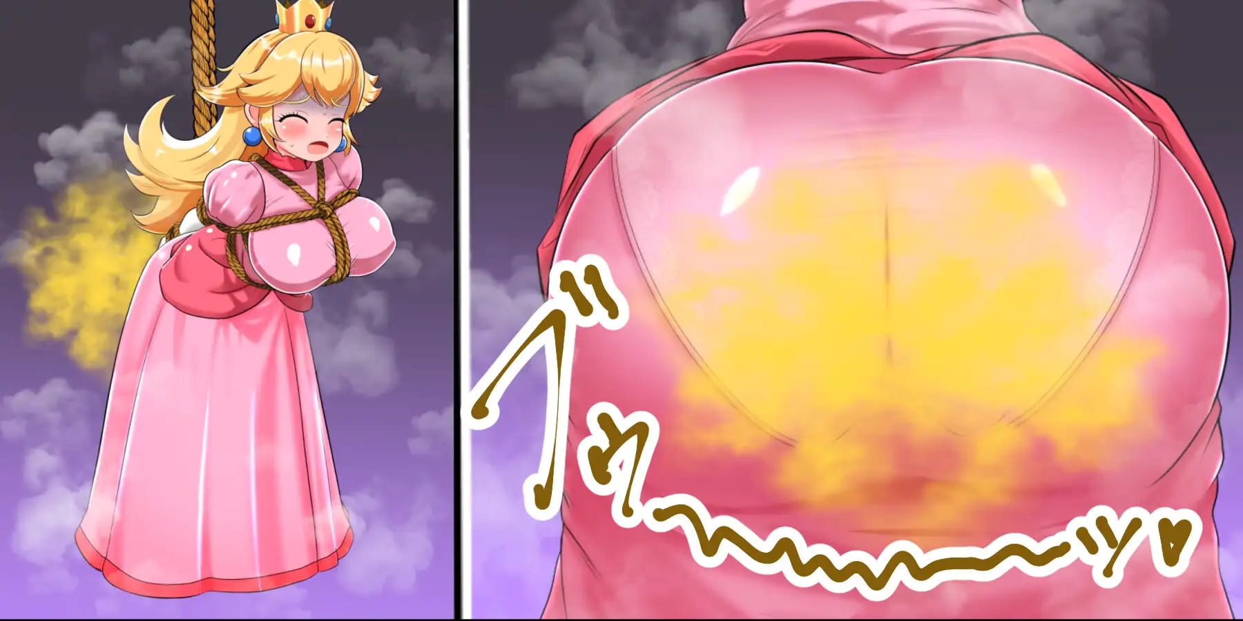 【総集編】(2)スカトロ&便意我慢 アニメーション集【おなら】 画像8