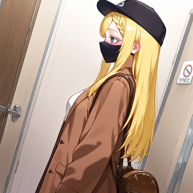 トイレ変態女1 画像1