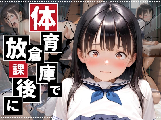 体育館倉庫で孕ませセックス