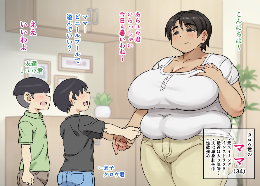 元スイミングインストラクターのママがエロい 画像1