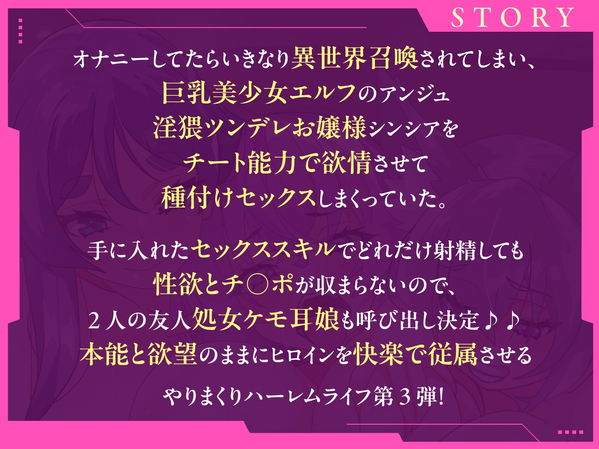 絶倫チートで異世界ハーレムライフ3 〜デカパイ伯爵令嬢&淫猥優等生&無知っ子ケモ耳処女にエロスキル付与で強●快楽堕ち〜 画像2