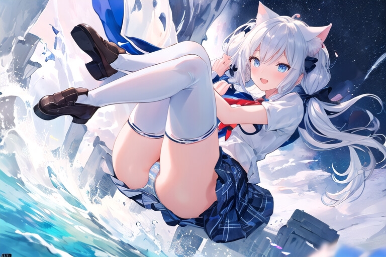 音声作品ジャケット案メイド服と制服多め_4