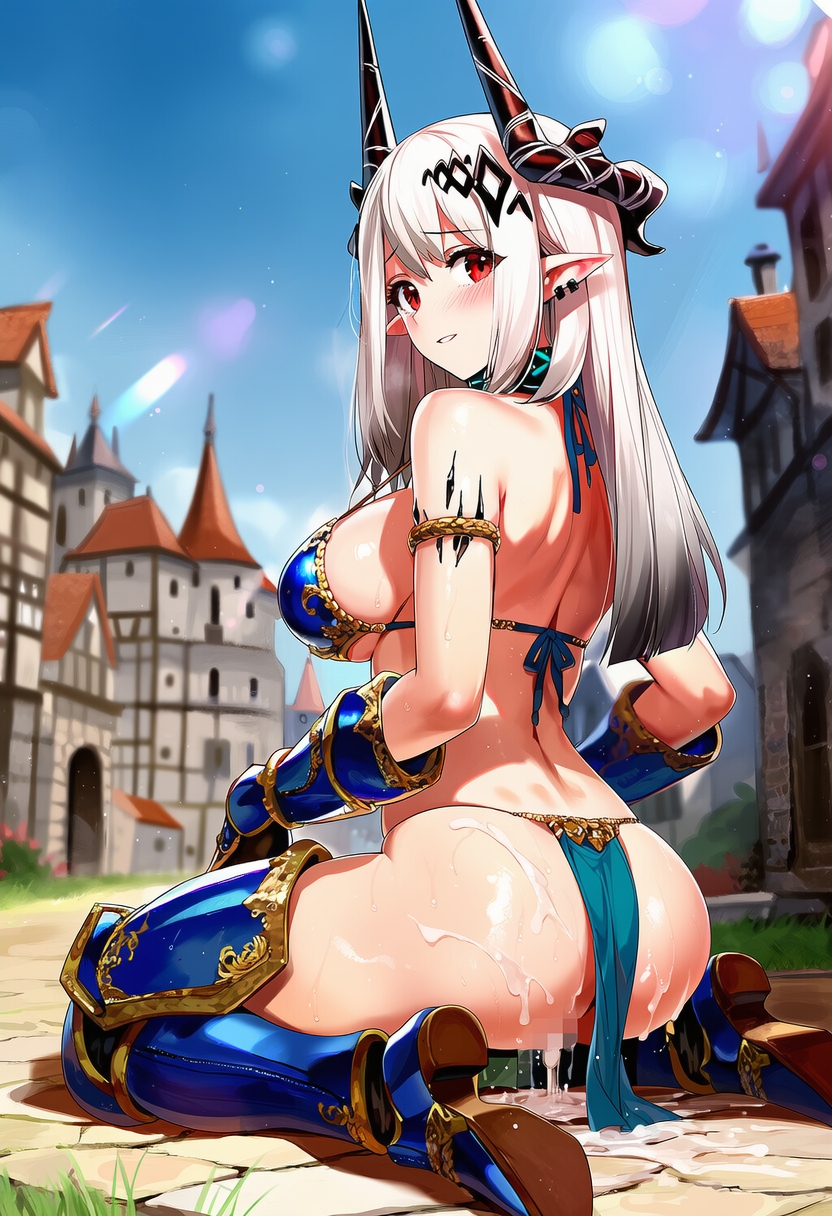 明日方◯ マドロッ◯ グラビア高解像度イラスト集_8