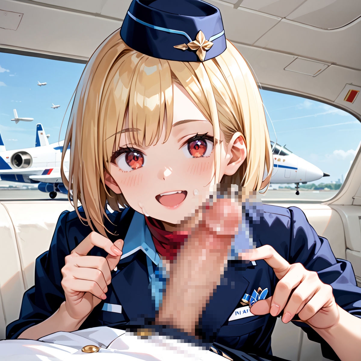 魅惑の機内サービス！HなCAさんとイくまでロングフライト！?vol.2_7