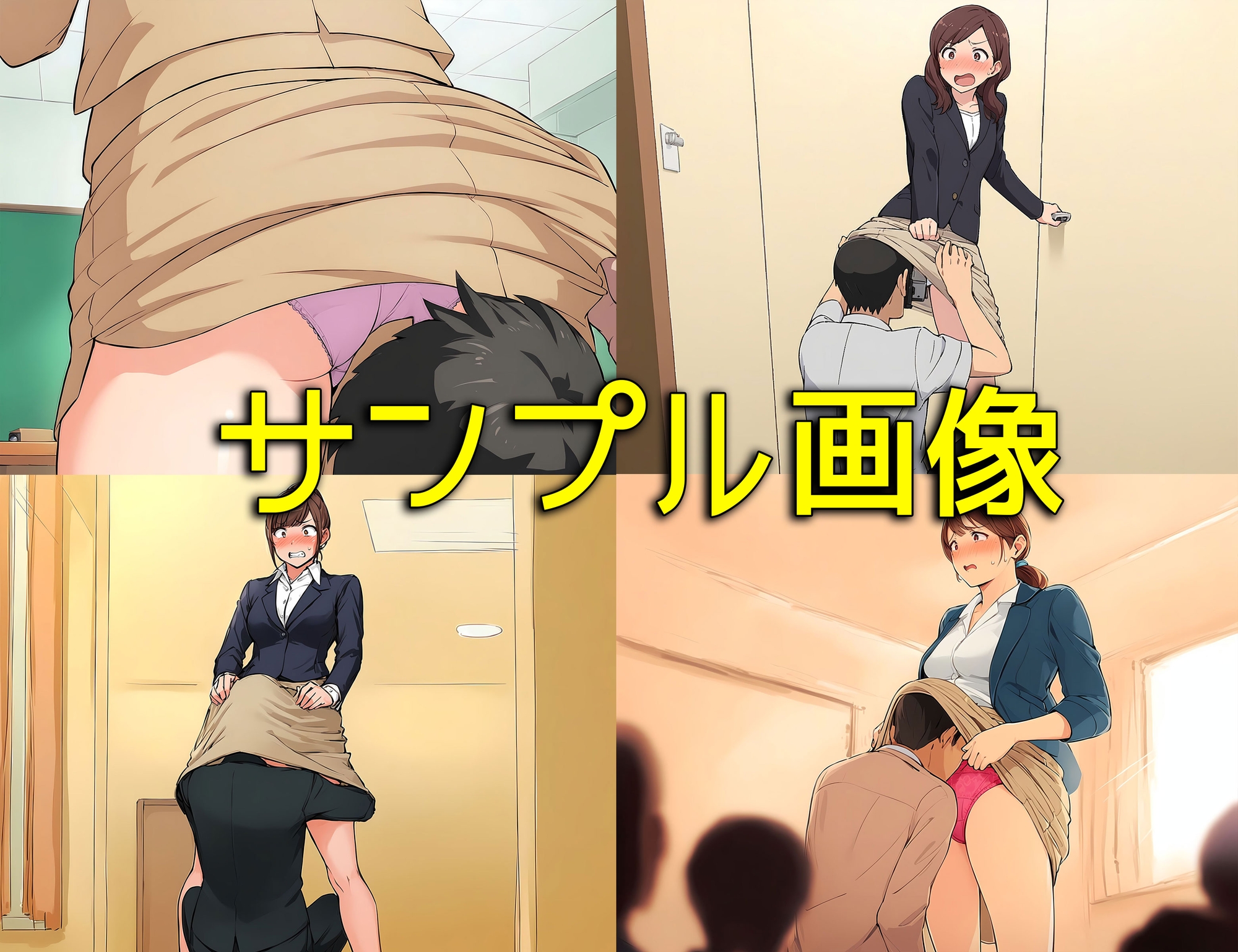 僕は女教師の下着以外は興味がない4 スカートの中は最高だね編_6